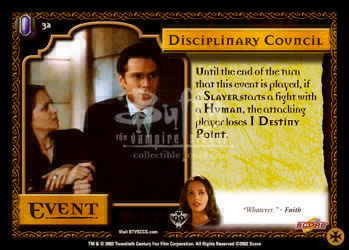 #32 Disciplinary Council