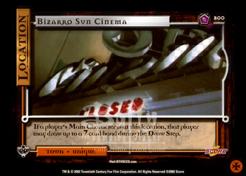 #200 Bizarro Sun Cinema