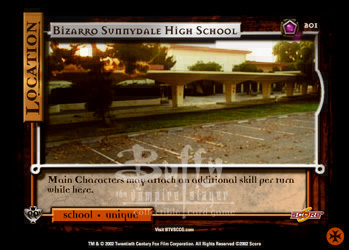 #201 Bizarro Sunnydale High School