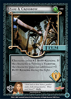 #107 Stake & Crossbow