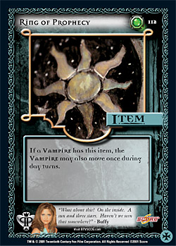 #112 Ring of Prophecy